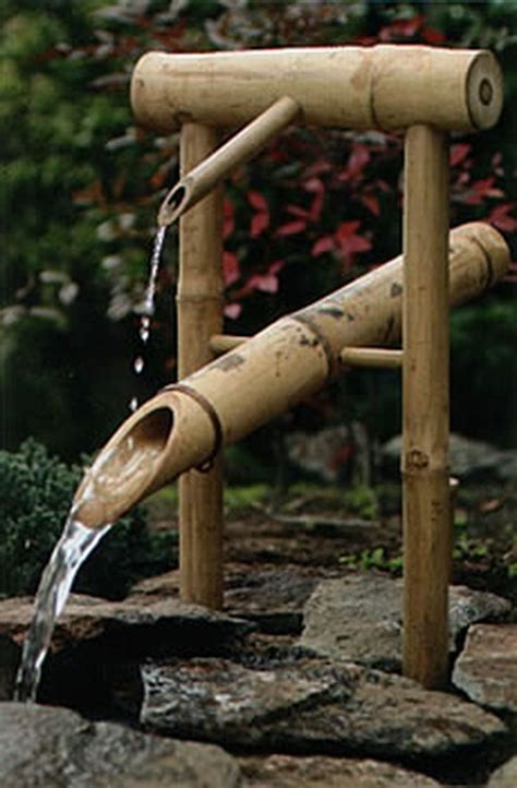 40 Zen Water Fountain Ideas for Garden Landscaping | Bamboo water fountain, Bamboo fountain ...