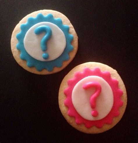 Gender Reveal Cookies