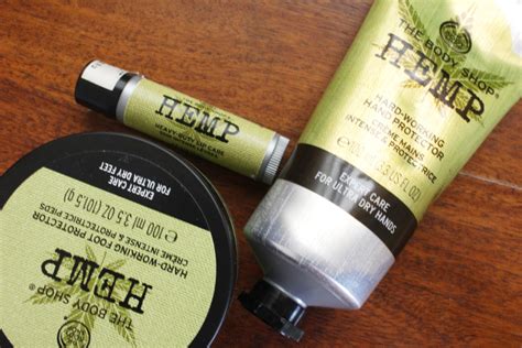 The Body Shop Hemp Range Review - Hemp Lip Balm, Hemp Hand Cream and Hemp Foot Cream - Swathy ...