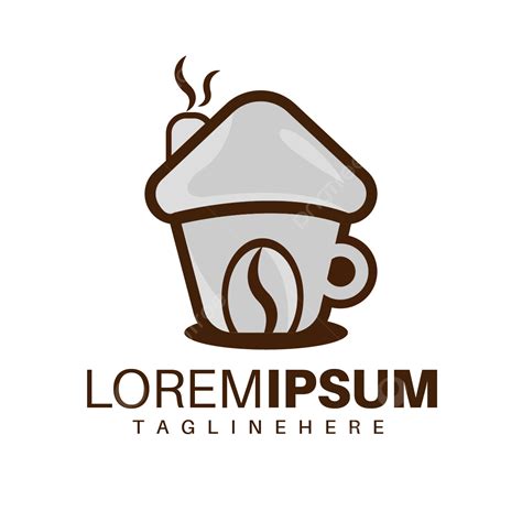 Coffee House Logo Design, Coffee, House, Logo PNG and Vector with Transparent Background for ...