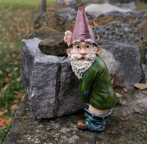 Pin on Funny garden gnomes