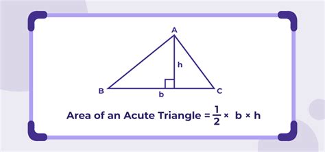 Acute Angled Triangle: Definition, Properties, Formulas & Examples