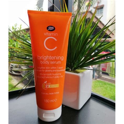 Boots Vitamin C Brightening Body Serum | Shopee Malaysia