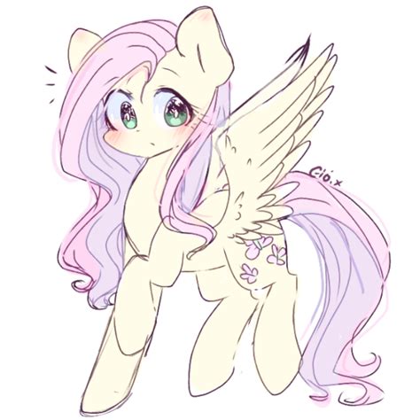 [Fanart] Fluttershy by WindyMils on DeviantArt