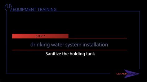 (VIDEO) Drinking Water System Installation - Step 7 - Sanitize the ...