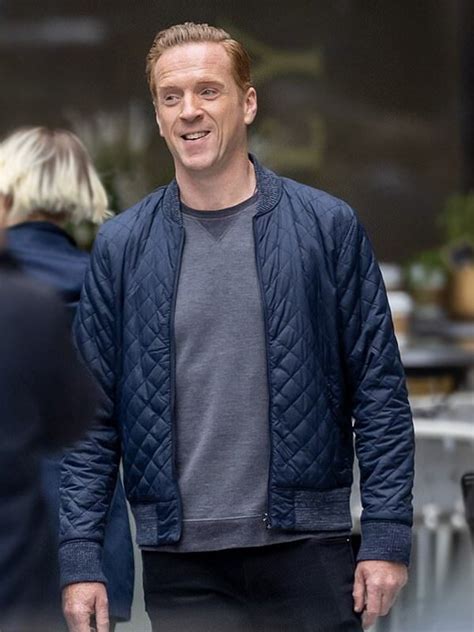 Billions Damian Lewis Jacket | Bobby Axelrod blue Jacket