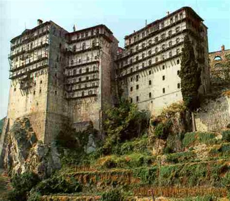 Simonos Petra Monastery, Mount Athos, Greece - World Orthodox Directory