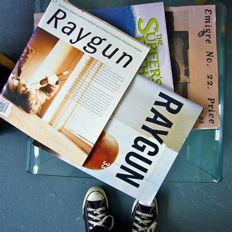 Raygun issues, Surfer and Emigre | some of the Magazines I h… | Flickr