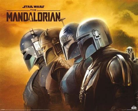 Poster Star Wars: The Mandalorian S3 - The Mandalorian Creed | Wall Art ...