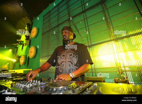 Live performance of DJ Todd Terry at Tomorrowland 2008 held on Recreational area De Schorre ...