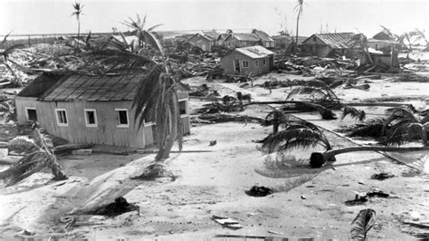 Photos of strongest hurricane ever: 1935 Labor Day hurricane