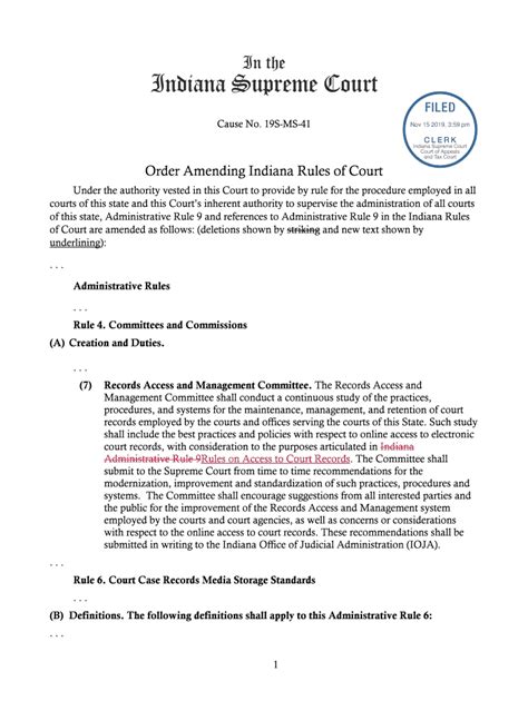 Fillable Online Appellate Courts: Indiana Court of Appeals - courts.IN.gov Fax Email Print ...