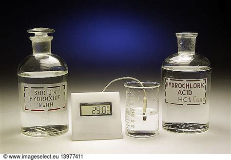 Sodium Hydroxide Reacts with Hydrochloric Acid Sodium Hydroxide Reacts ...