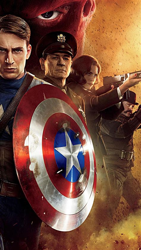 Captain America: The First Avenger (2011) Phone Wallpaper | Moviemania ...