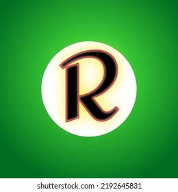 Letter R Circle Logo Design Illustration Stock Illustration 2192645831 ...