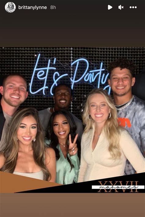 Patrick Mahomes celebrates birthday with wife Brittany Matthews