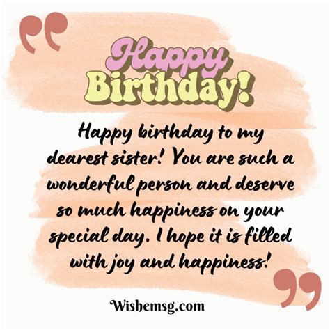 200+Birthday Wishes For Sister-"Sister Birthday Messages" - Wishemsg.Com