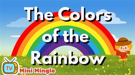 The Rainbow Song 🌈| Colors of Rainbow I 7 Colours of rainbow in English ...