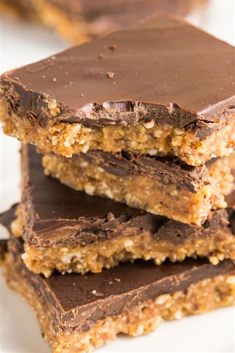 Peanut Butter Chocolate Bars (Vegan, Gluten Free)