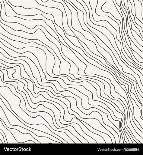 Seamless pattern of curved lines Royalty Free Vector Image