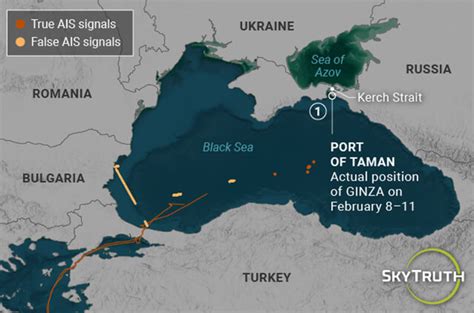 Tankers Falsify AIS Tracking Positions to Hide Entry into Russian Black ...