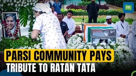 Ahmedabad Parsi Community Pays Tribute to Ratan Tata | Prayer Meeting ...