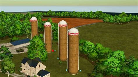 Pack silage silos v1.0 FS22 Mod | Farming Simulator 22 Mod