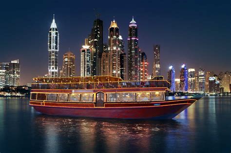 Dubai Marina Dhow Cruise | Sea Tours Booking Dubai 2024