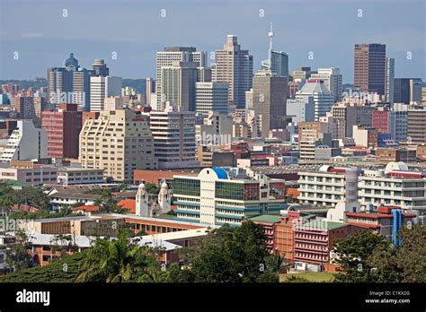 South Africa, Kwazulu-Natal province, city of Durban, overview Stock ...