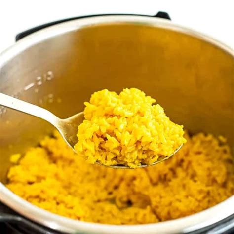 Simple Instant Pot Yellow Rice (Only 6 Ingredients) | Bites of Wellness