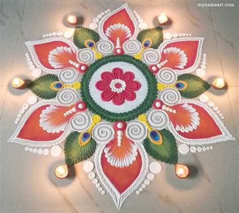 Best Simple, New, Latest, Beautiful Rangoli For Diwali 2024