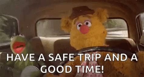 Have A Safe Trip Muppets GIF - Have A Safe Trip Trip Muppets - Discover & Share GIFs