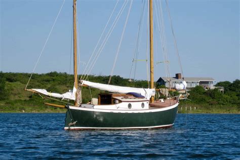 24' Fenwick Williams Art Brendze Double Ended Yawl Sailboat Good Boats for Sale 2 ...