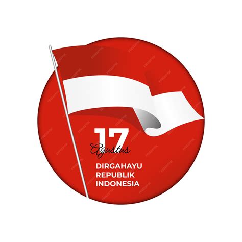 Premium Vector | Celebrate indonesia 78th independence day or dirgahayu kemerdekaan indonesia