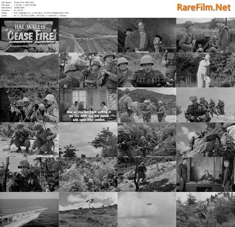 Cease Fire! (1953) Owen Crump, Roy Thompson Jr., Henry Goszkowski, Richard Karl Elliott | RareFilm