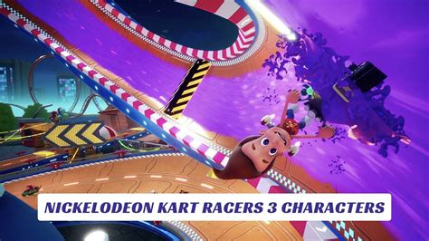 Nickelodeon Kart Racers 3 Characters - Lawod