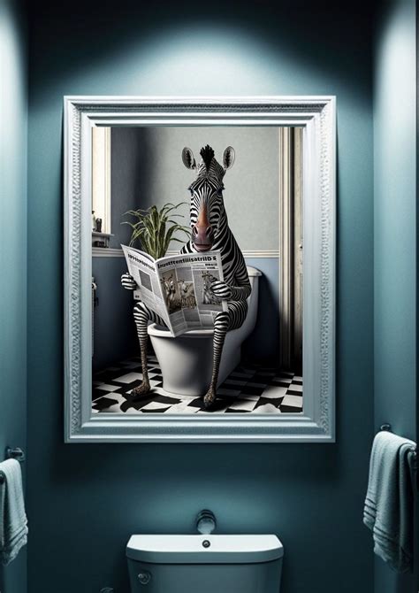 Zebra print bathroom – Artofit