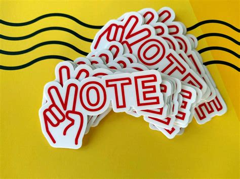 Vote Sticker | Etsy