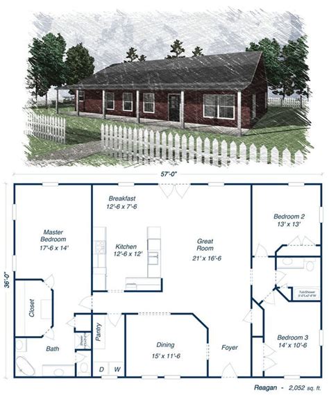 Large Barndominium Residential Metal Building Floor Plans Modern – New Home Floor Plans