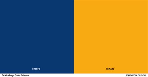 DaVita Logo Color Scheme » Blue » SchemeColor.com