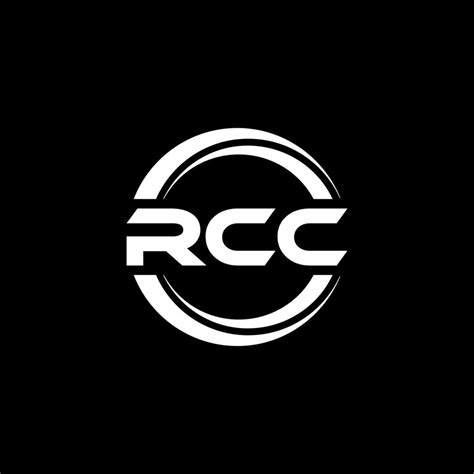 RCC letter logo design in illustration. Vector logo, calligraphy ...