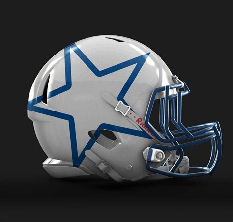 Redesigned NFL Helmets (minimal design) on Behance