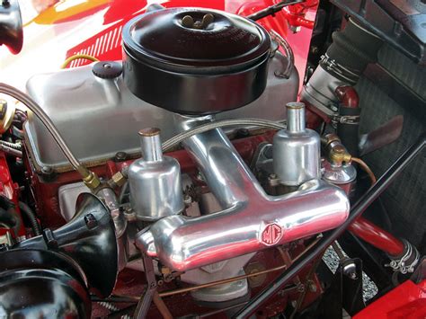 1952 MG TD roadster engine 2 | Flickr - Photo Sharing!