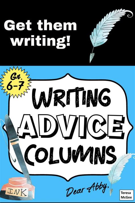 Writing Dear Abby Advice Columns (with Student Guide) - No Prep Writing ...