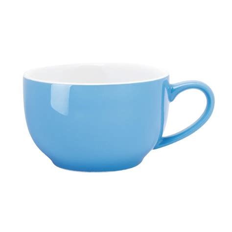 Olympia Cafe Coffee Cup Blue - 230ml (Box 12) - HC403 - Nisbets