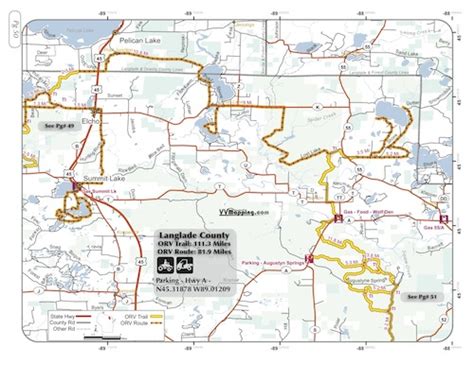 Langlade County ORV Trail Information - VVMapping.com