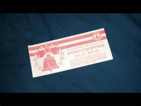 What Did Food Stamps Look Like In The 80S?