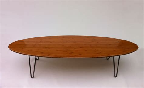 25 Elegant oval coffee table designs made of glass and wood
