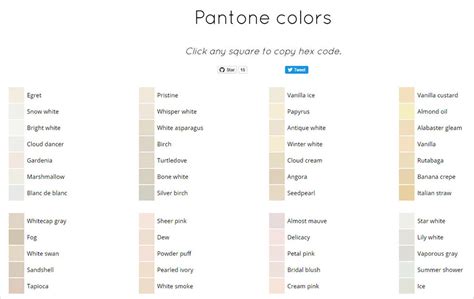 Find Pantone Color Hex Codes with This Free App
