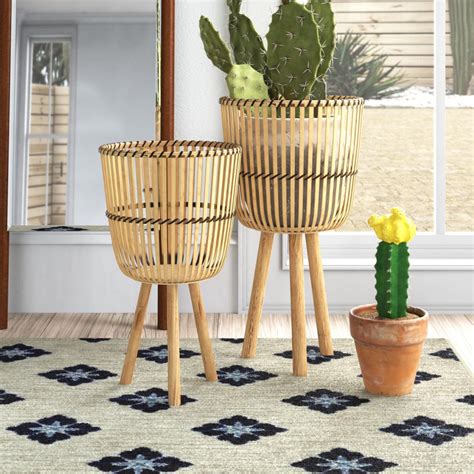 The Charm of a Woven Basket Plant Stand – A Pretty Happy Home